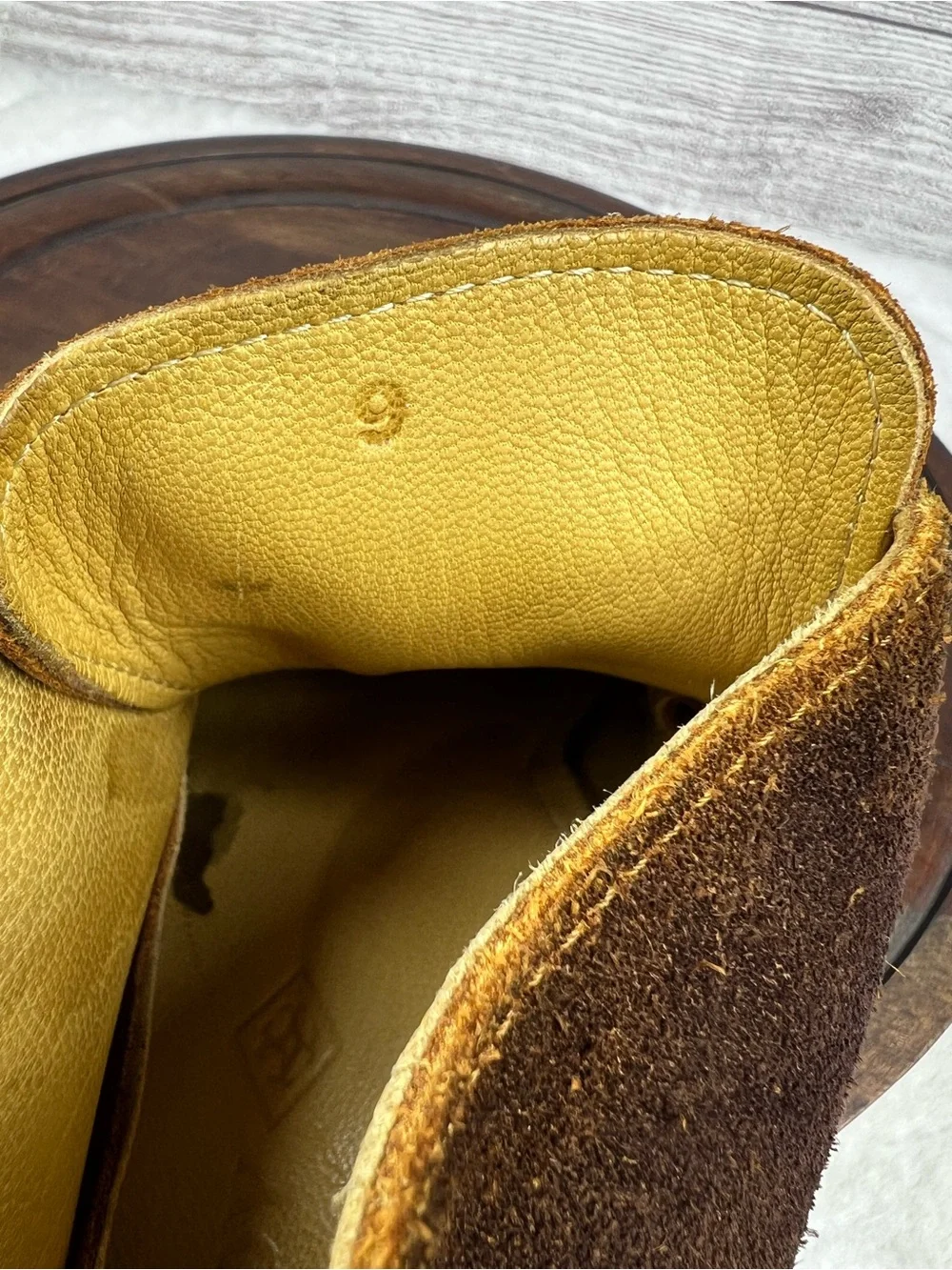 Quoddy Mens Chukka Boots Brown Leather Suede Moccasin Amazonas Shoes Size 9